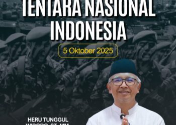 Ucapan Selamat Hari TNI oleh Perkimtan Pacitan