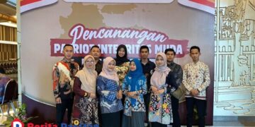 Perwakilan organisasi pemuda Pacitan usai mengikuti kegiatan terkait pembentukan Patriot Integritas Muda di Malang, Mereka menjadi bagian dari upaya memperluas pelibatan generasi muda dalam pendidikan antikorupsi. (Foto: Sunardi/Berita Pacitan).