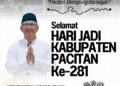 Disperkimtan Pacitan Mengucapkan Selamat Hari Jadi Ke-281 Pacitan