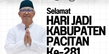 Disperkimtan Pacitan Mengucapkan Selamat Hari Jadi Ke-281 Pacitan