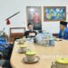 Pengurus Pergerakan Mahasiswa Islam Indonesia (PMII) Kabupaten Pacitan melakukan audiensi dan silaturahim dengan Ketua DPRD Pacitan, Arif Setia Budi, di ruang kerja DPRD Pacitan, Jumat (6/3/2026). (Foto : Dok. PMII Pacitan)