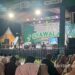Suasana khidmat pengajian Syawalan Fest 2026 di Pacitan, saat mubaligh Achmad Syaifudin Zuhri, Sabtu malam (18/4/2026). (Foto: Sunardi / Beritapacitan.com).