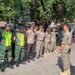 Satpol PP Kabupaten Pacitan saat apel untuk melakukan penegakan ketertiban umum dan pelanggaran Perda di Pacitan, Jumat, 22 Mei 2026.