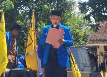 Ketua PC PMII Pacitan Sunardi menilai fenomena pencari kerja yang putus asa mencari pekerjaan perlu menjadi perhatian dalam membaca data penurunan angka pengangguran di Pacitan. (Foto: PMII for Beritapacitan.com).